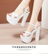 Elegant Platform Sandals for Women - Sexy High Heel Luxury Footwear